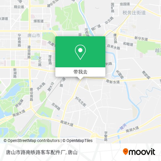 唐山市路南铁路客车配件厂地图