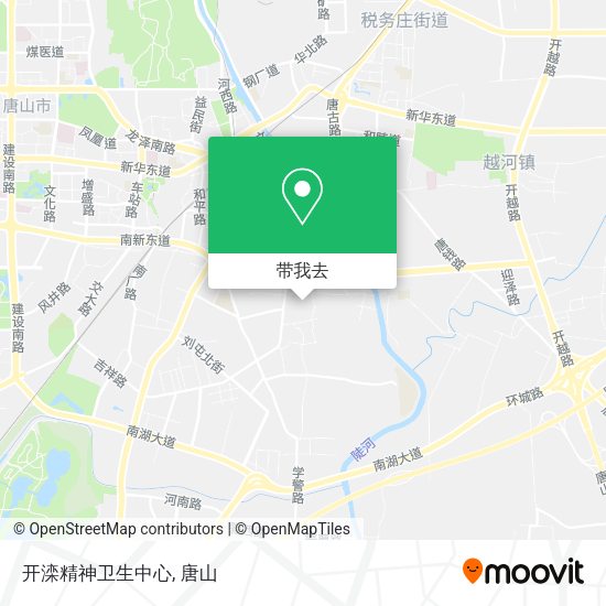 开滦精神卫生中心地图
