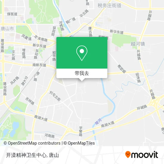 开滦精神卫生中心地图