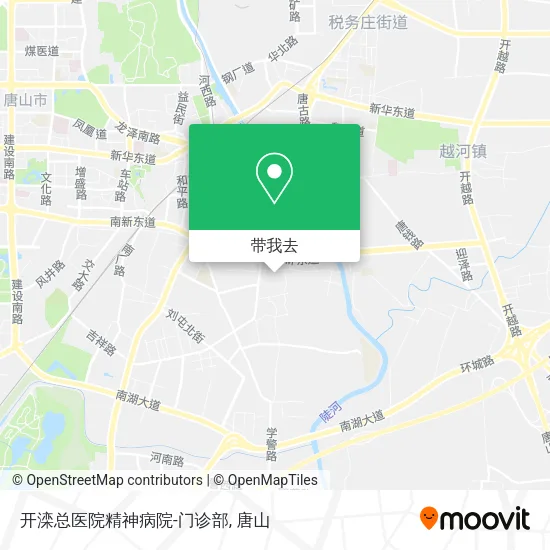 开滦总医院精神病院-门诊部地图
