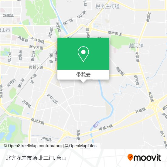 北方花卉市场-北二门地图