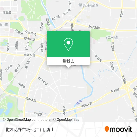 北方花卉市场-北二门地图
