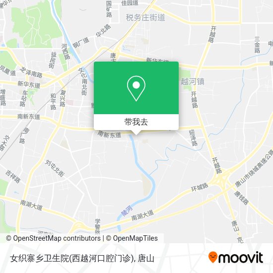 女织寨乡卫生院(西越河口腔门诊)地图