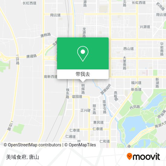 美域食府地图