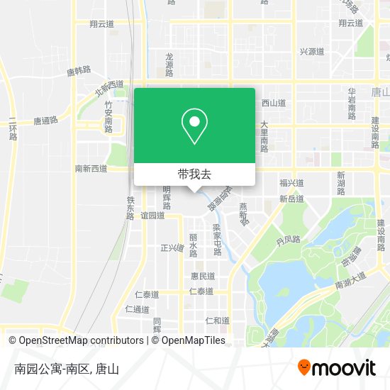 南园公寓-南区地图