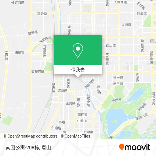 南园公寓-208栋地图