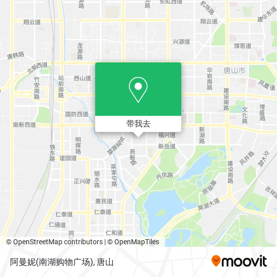 阿曼妮(南湖购物广场)地图