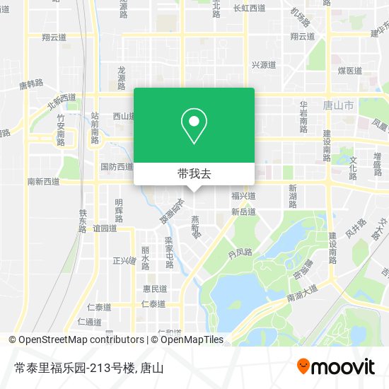 常泰里福乐园-213号楼地图