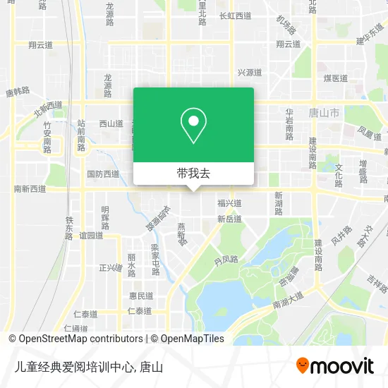 儿童经典爱阅培训中心地图