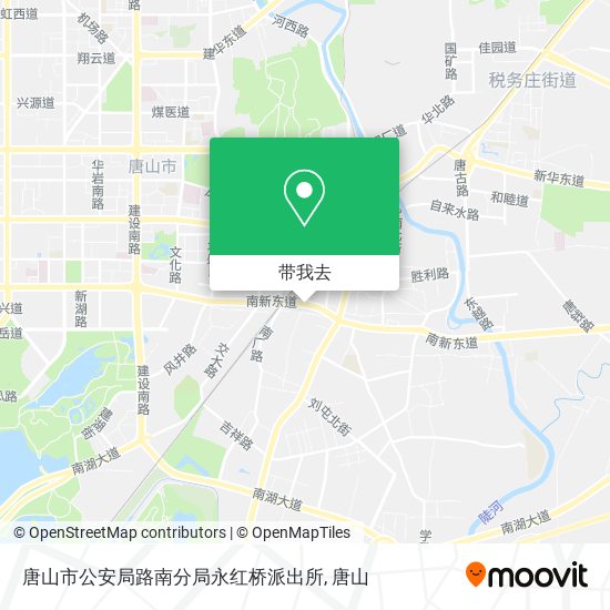 唐山市公安局路南分局永红桥派出所地图