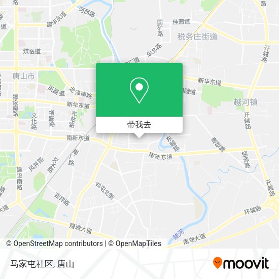 马家屯社区地图