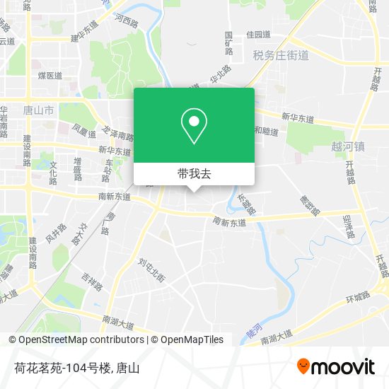 荷花茗苑-104号楼地图