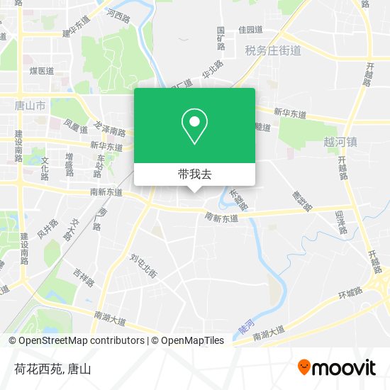 荷花西苑地图