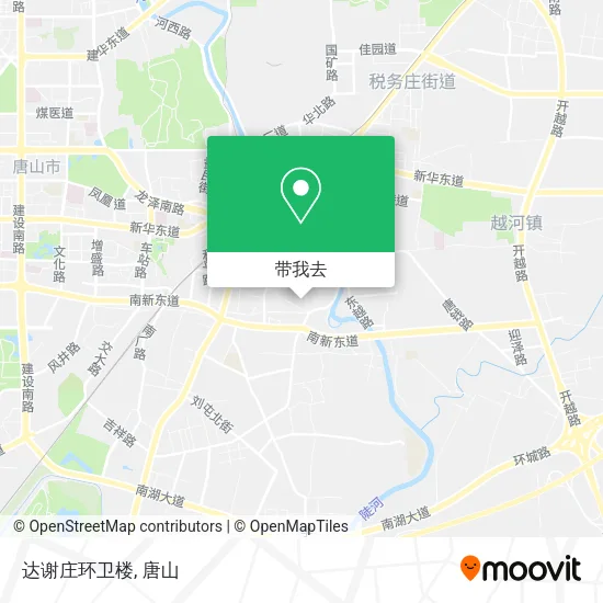 达谢庄环卫楼地图