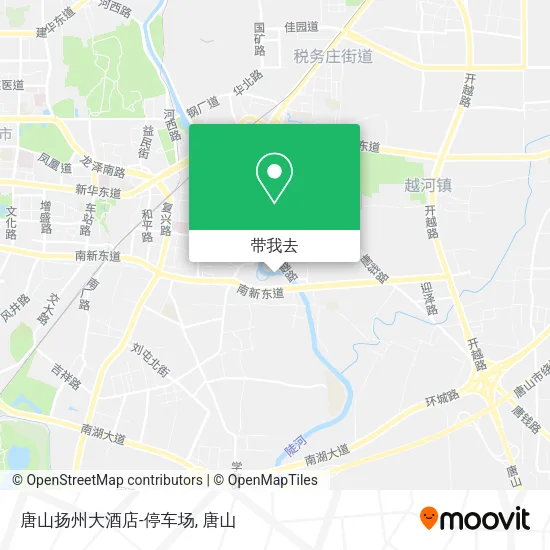 唐山扬州大酒店-停车场地图