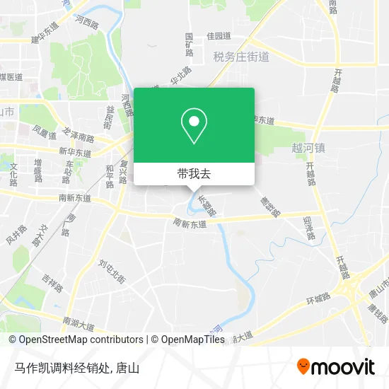 马作凯调料经销处地图