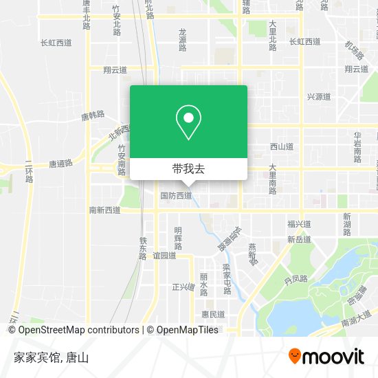 家家宾馆地图