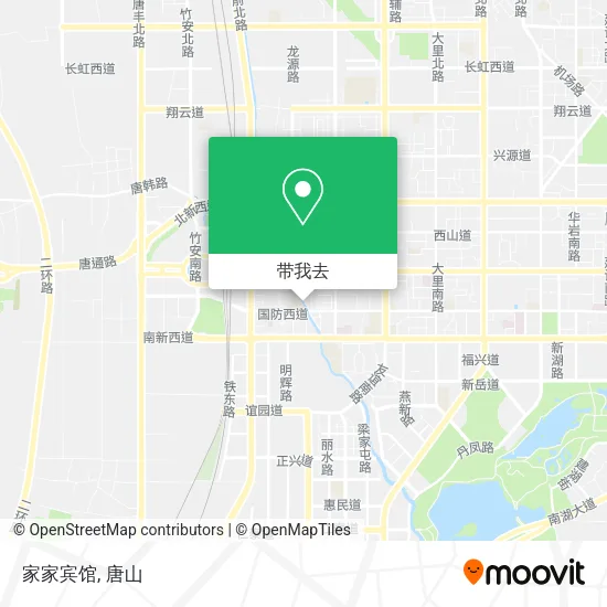家家宾馆地图