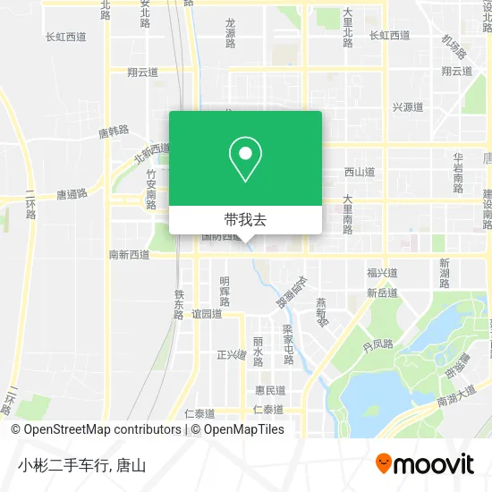 小彬二手车行地图