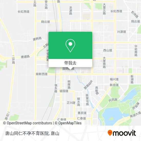 唐山同仁不孕不育医院地图