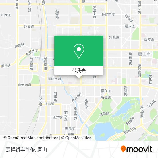 嘉祥轿车维修地图