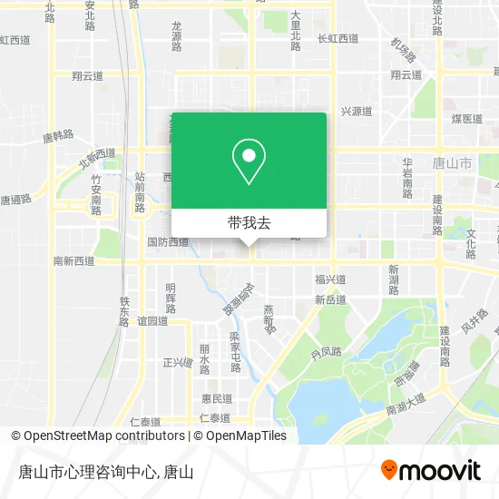 唐山市心理咨询中心地图