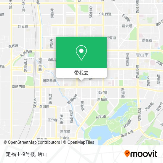 定福里-9号楼地图