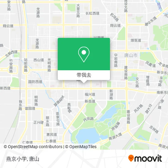 燕京小学地图
