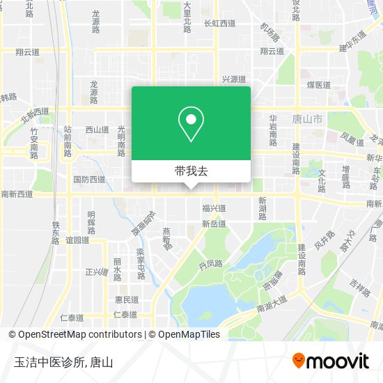 玉洁中医诊所地图