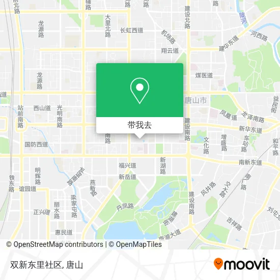 双新东里社区地图