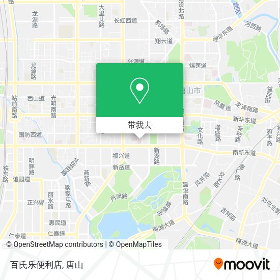 百氏乐便利店地图