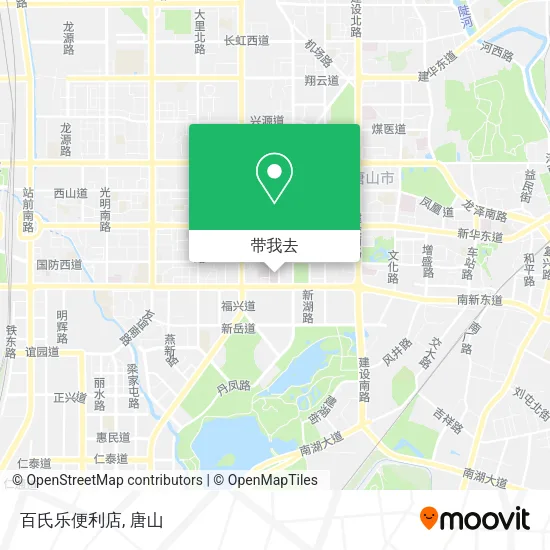 百氏乐便利店地图