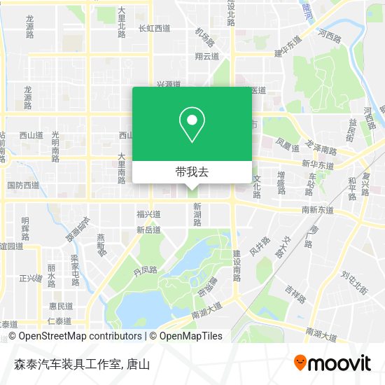 森泰汽车装具工作室地图