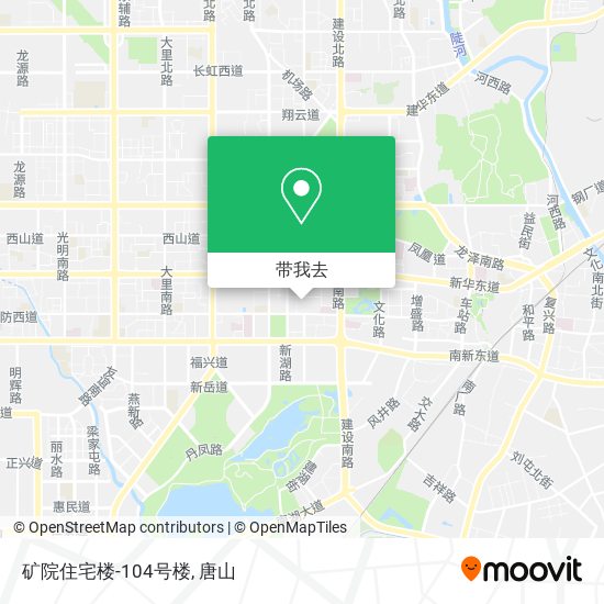 矿院住宅楼-104号楼地图