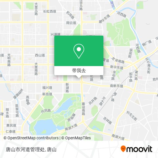 唐山市河道管理处地图