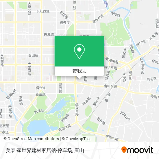 美泰·家世界建材家居馆-停车场地图