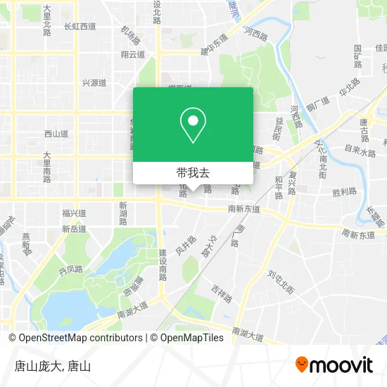 唐山庞大地图