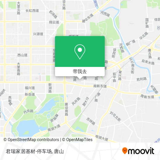 君瑞家居基材-停车场地图