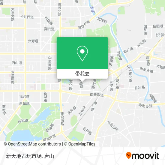 新天地古玩市场地图