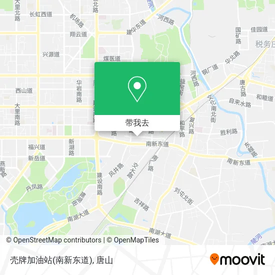 壳牌加油站(南新东道)地图