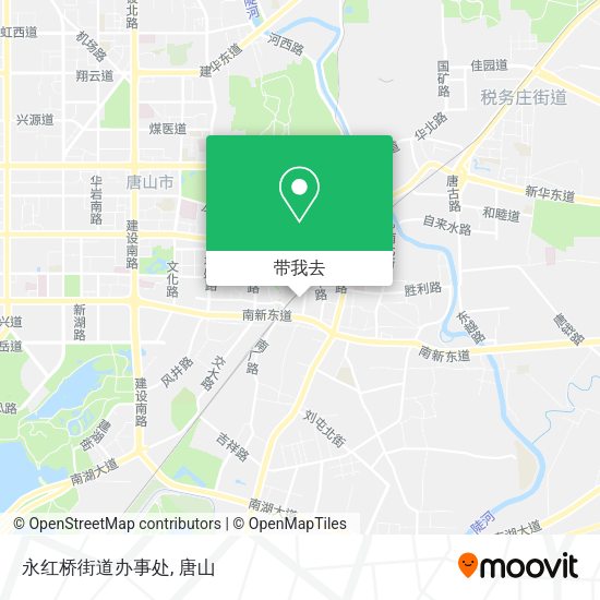 永红桥街道办事处地图