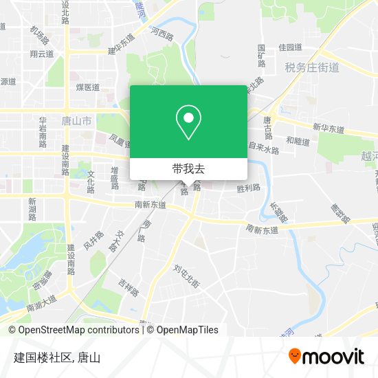 建国楼社区地图