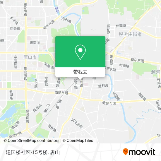 建国楼社区-15号楼地图