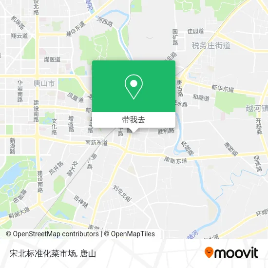 宋北标准化菜市场地图