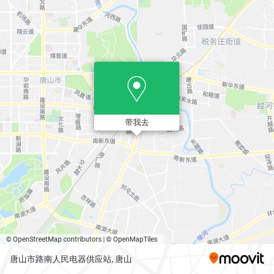 唐山市路南人民电器供应站地图