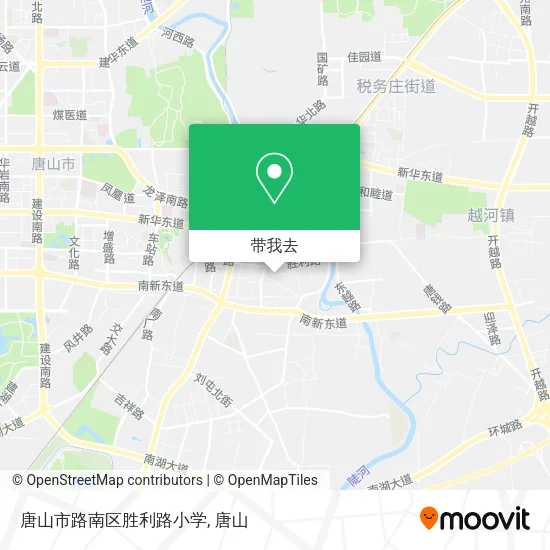 唐山市路南区胜利路小学地图