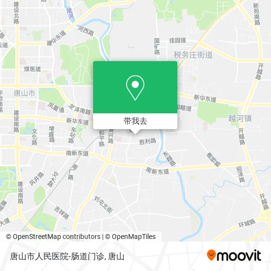 唐山市人民医院-肠道门诊地图