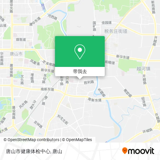 唐山市健康体检中心地图