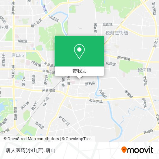 唐人医药(小山店)地图