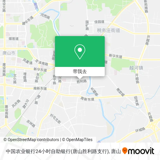 中国农业银行24小时自助银行(唐山胜利路支行)地图